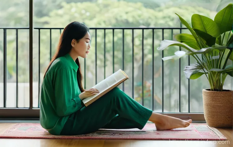 회복탄력성을 위한 정기적인 자기 점검 - **Prompt 1: Serene Self-Reflection**
"A young Vietnamese woman in her late 20s or early 30s, wit...