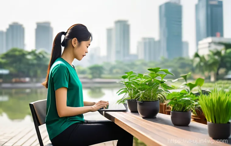 경력 회복탄력성 강화를 위한 자원 활용법 - **Focused Digital Skill Development in a Vietnamese Home Office**
    "A dedicated Vietnamese woman ...